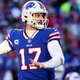 Buffalo’s Josh Allen leads the league in interceptions.